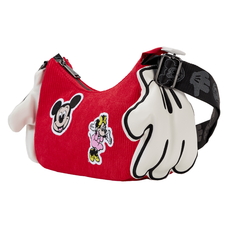 LOUWDTB2891 Disney: D100 - Mickey Classic Gloves Crossbody Bag - Loungefly - Titan Pop Culture