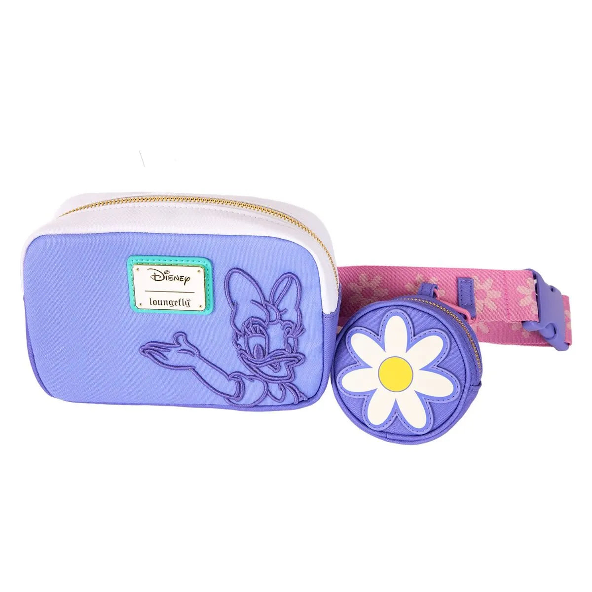 LOUWDTB3186 Disney - Daisy Duck Nylon Sling Bag - Loungefly - Titan Pop Culture