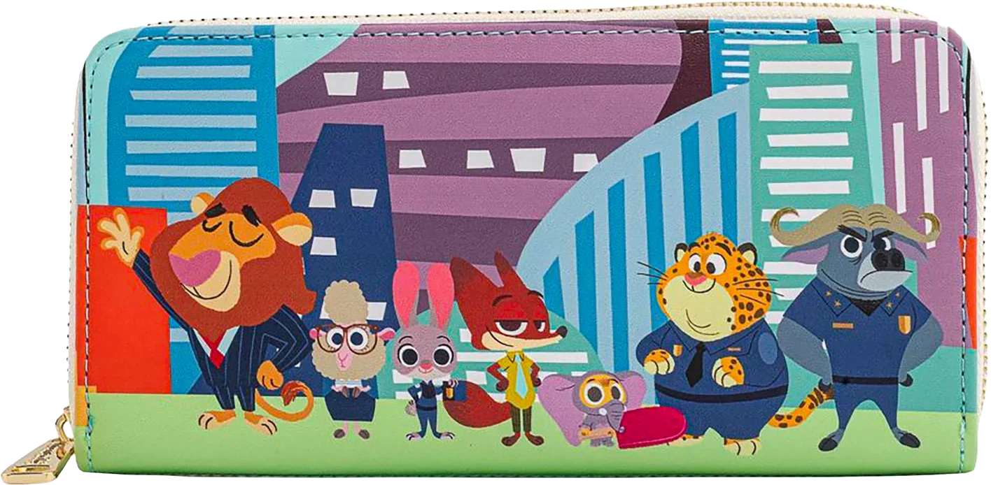 Zootopia - Chibi Group Zip Purse