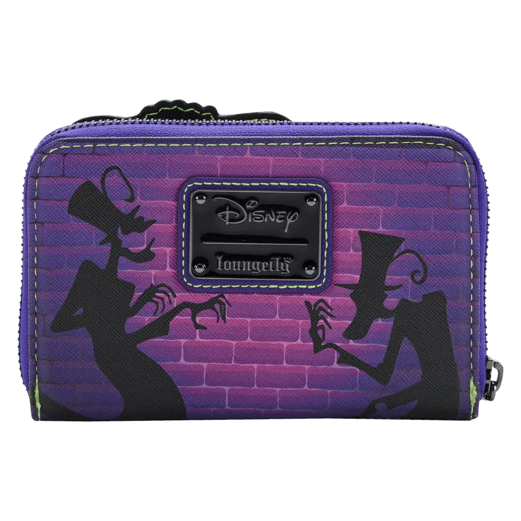 LOUWDWA2014 Princess and the Frog - Facilier Glow Zip Purse - Loungefly - Titan Pop Culture