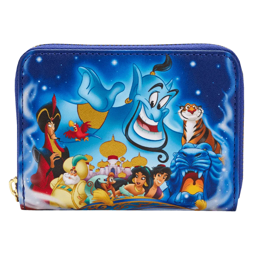 LOUWDWA2088 Aladdin (1992) - 30th Anniversary Zip Purse - Loungefly - Titan Pop Culture