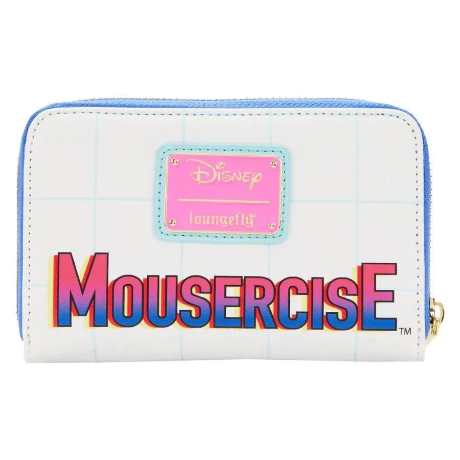 LOUWDWA2094 Disney - Mousercise Zip Purse - Loungefly - Titan Pop Culture