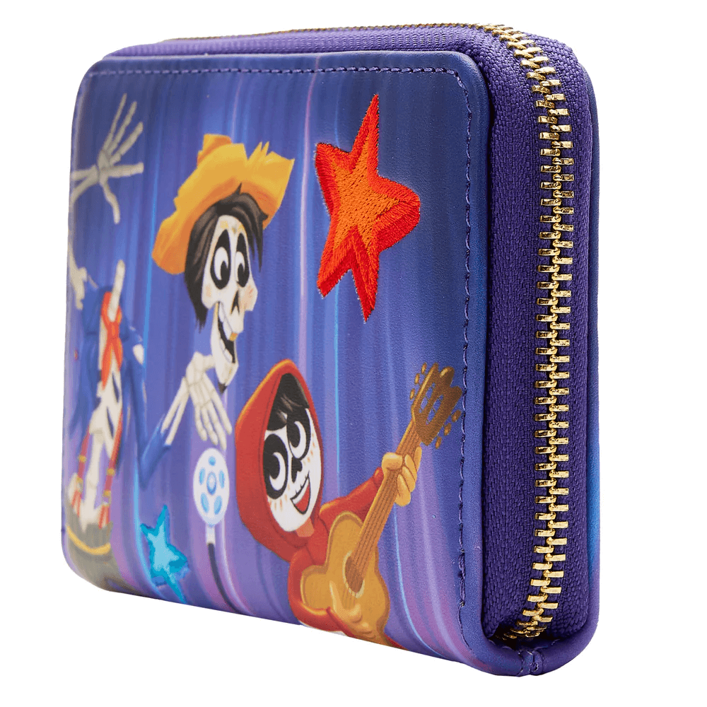 LOUWDWA2342 Coco - Miguel & Hector Performance Zip Purse - Loungefly - Titan Pop Culture
