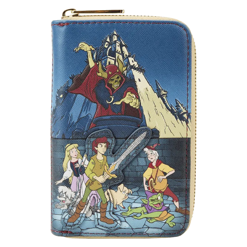 LOUWDWA2543 Disney - The Black Cauldron Zip Around Wallet - Loungefly - Titan Pop Culture