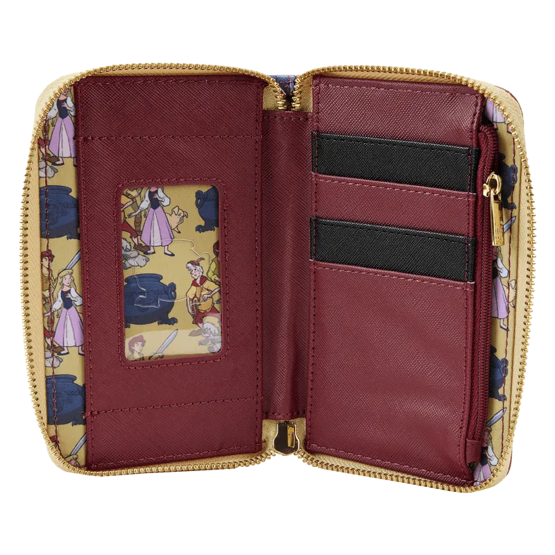 LOUWDWA2543 Disney - The Black Cauldron Zip Around Wallet - Loungefly - Titan Pop Culture