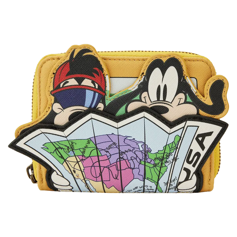 LOUWDWA2595 Disney - Goofy Movie Road Trip Zip Around Wallet - Loungefly - Titan Pop Culture