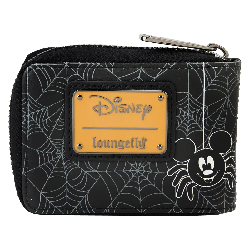 LOUWDWA2633 Disney - Minnie Mouse Spider Glow Accordion Wallet - Loungefly - Titan Pop Culture