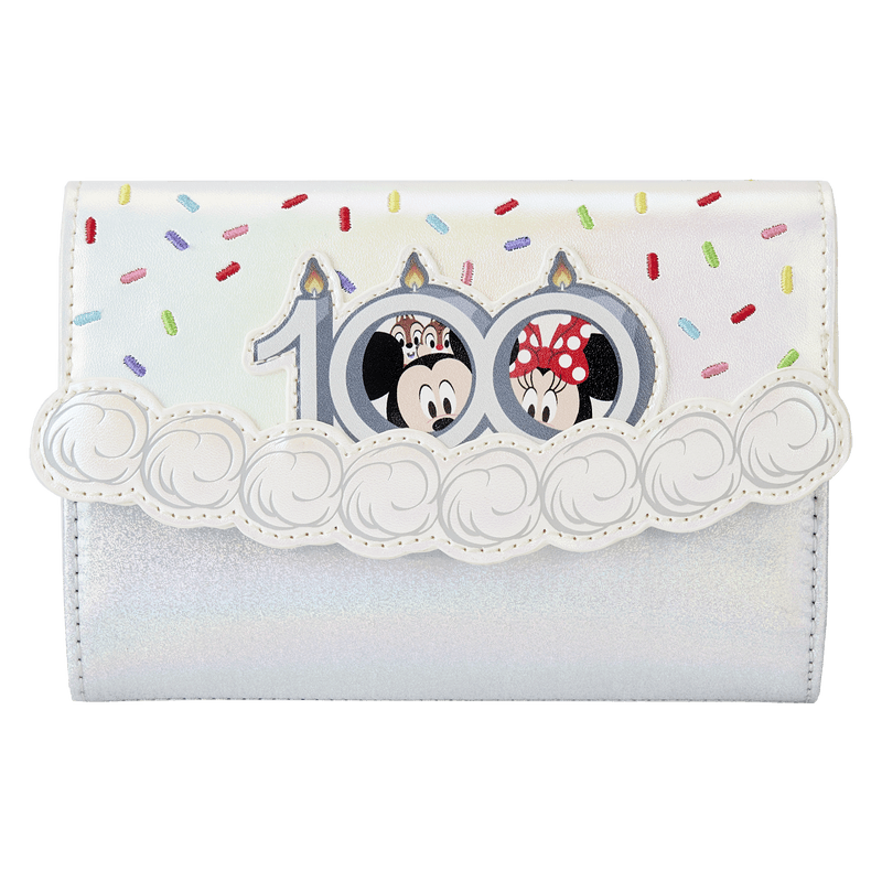 LOUWDWA2668 Disney - 100th Celebration Cake Wallet - Loungefly - Titan Pop Culture