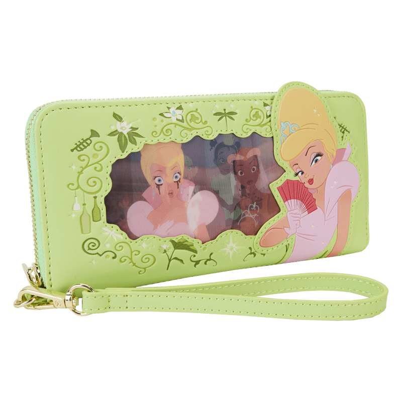The Princess & The Frog - Tiana Princess Series Lenticular Zip Around Wristlet