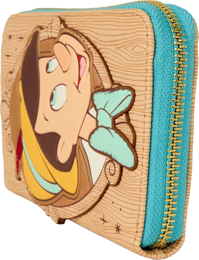 LOUWDWA3290 Pinocchio - Portrait Zip Around Wallet - Loungefly - Titan Pop Culture