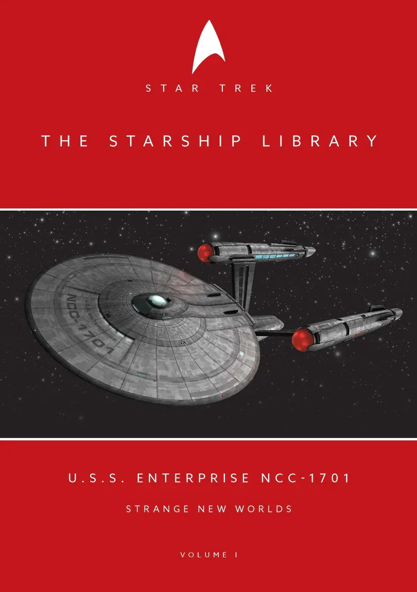 Star Trek: Nuevos y extraños mundos - USS Enterprise NCC-1701, nave de fundición y libro