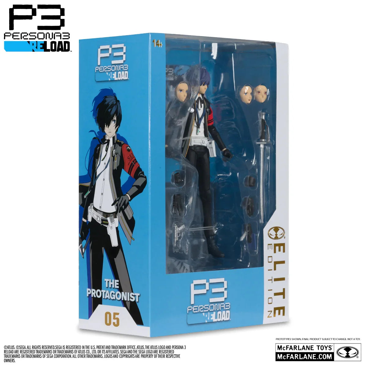 Persona 3 - Figura de 7" de El Protagonista Edición Élite