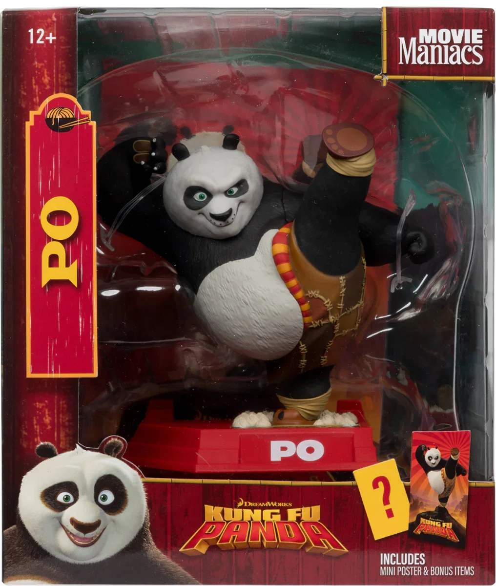 MCF14081 Kung Fu Panda - Kung Fu Panda Movie Maniacs 6" Figure - McFarlane Toys - Titan Pop Culture
