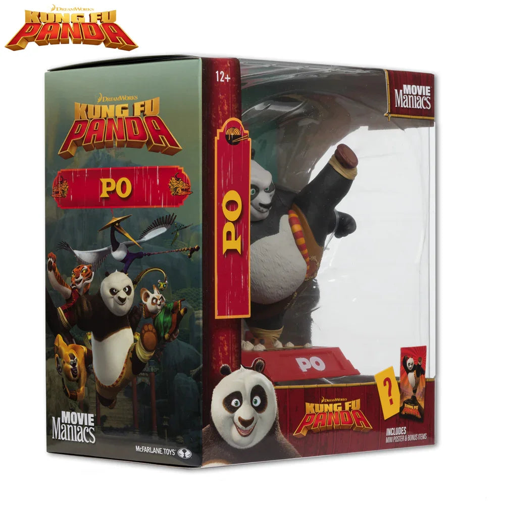 MCF14081 Kung Fu Panda - Kung Fu Panda Movie Maniacs 6" Figure - McFarlane Toys - Titan Pop Culture