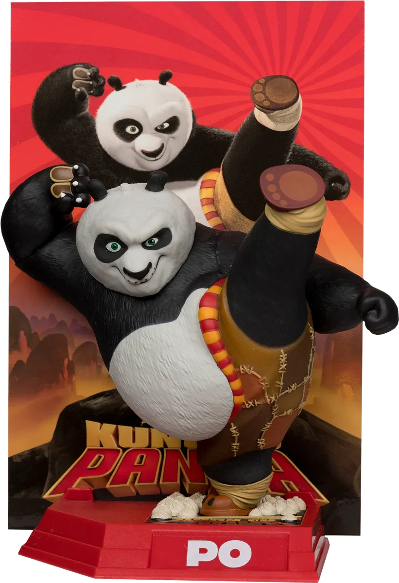 MCF14081 Kung Fu Panda - Kung Fu Panda Movie Maniacs 6" Figure - McFarlane Toys - Titan Pop Culture