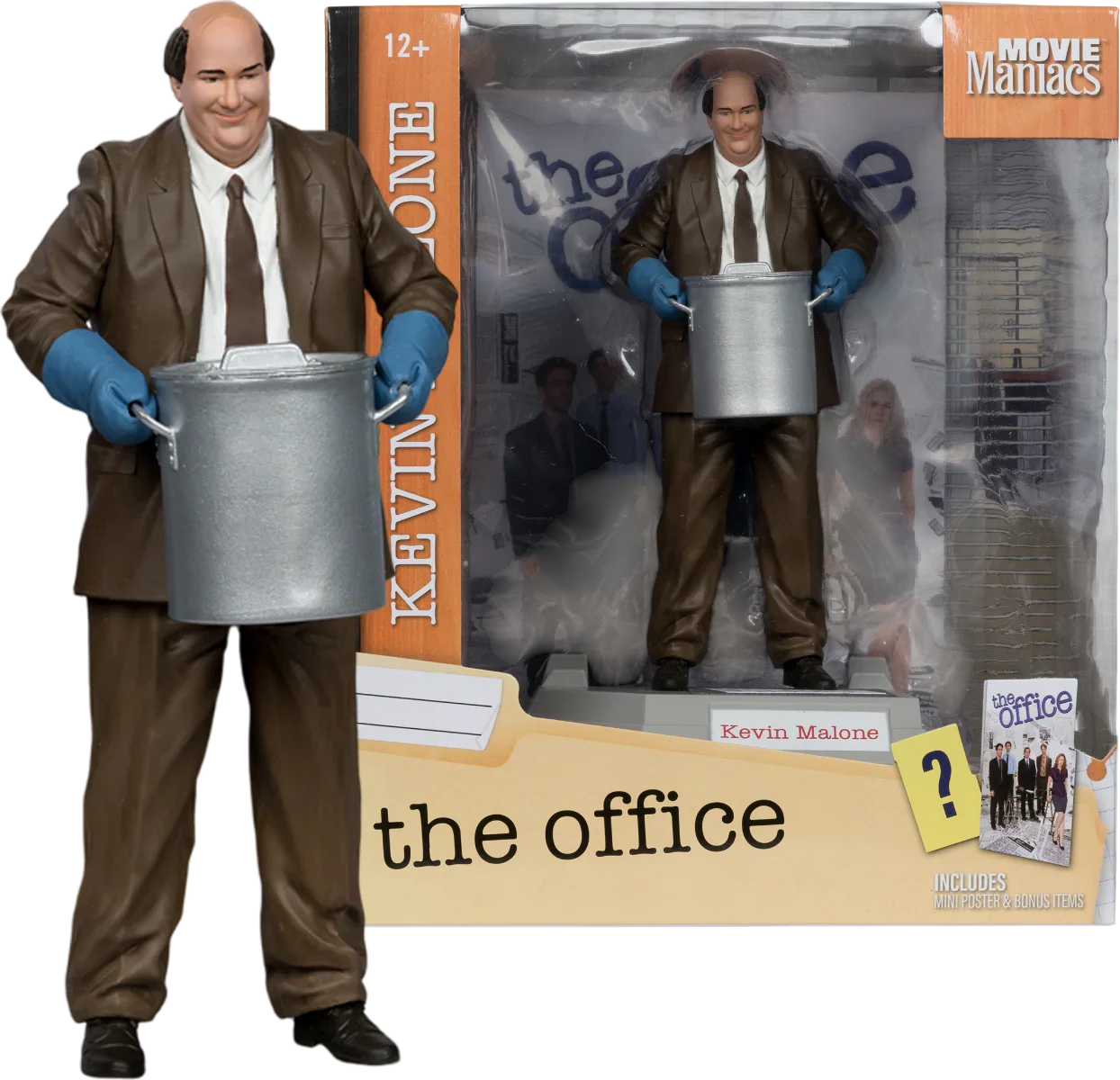 MCF14082 The Office - Kevin Malone Movie Maniacs 6" Figure - McFarlane Toys - Titan Pop Culture