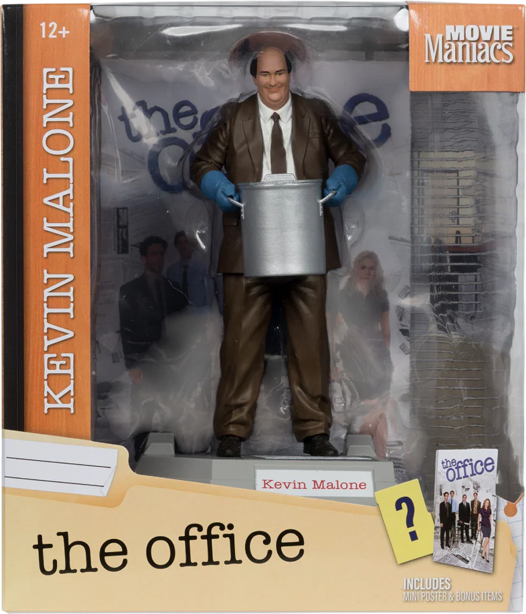 MCF14082 The Office - Kevin Malone Movie Maniacs 6" Figure - McFarlane Toys - Titan Pop Culture