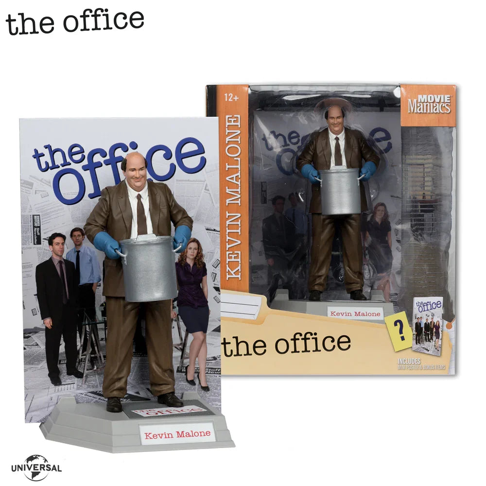 MCF14082 The Office - Kevin Malone Movie Maniacs 6" Figure - McFarlane Toys - Titan Pop Culture
