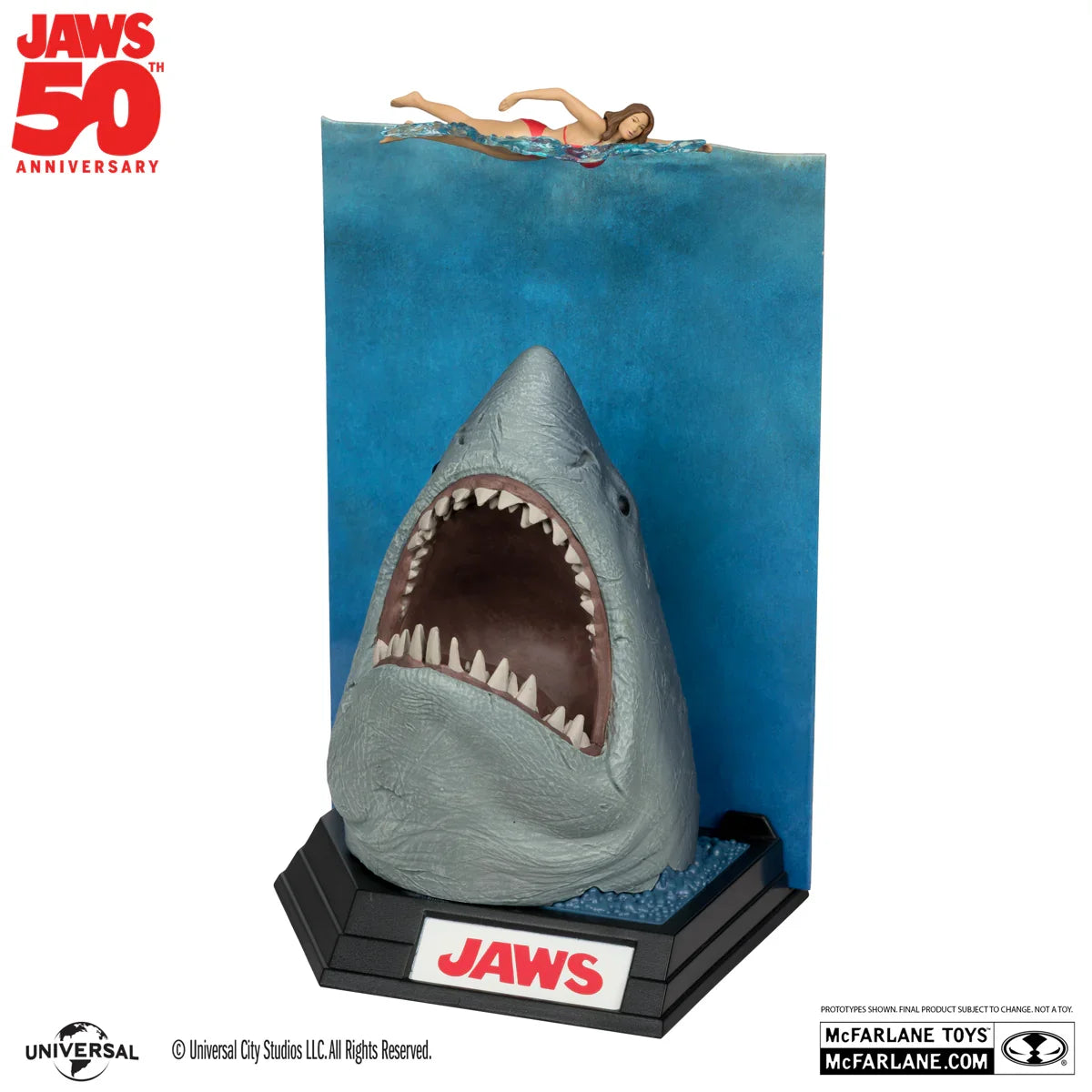 MCF14083 Movie Maniacs - Jaws 6" Figure - McFarlane Toys - Titan Pop Culture