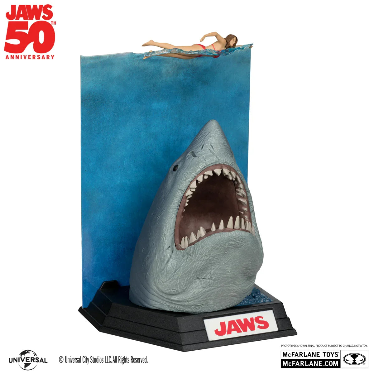 MCF14083 Movie Maniacs - Jaws 6" Figure - McFarlane Toys - Titan Pop Culture