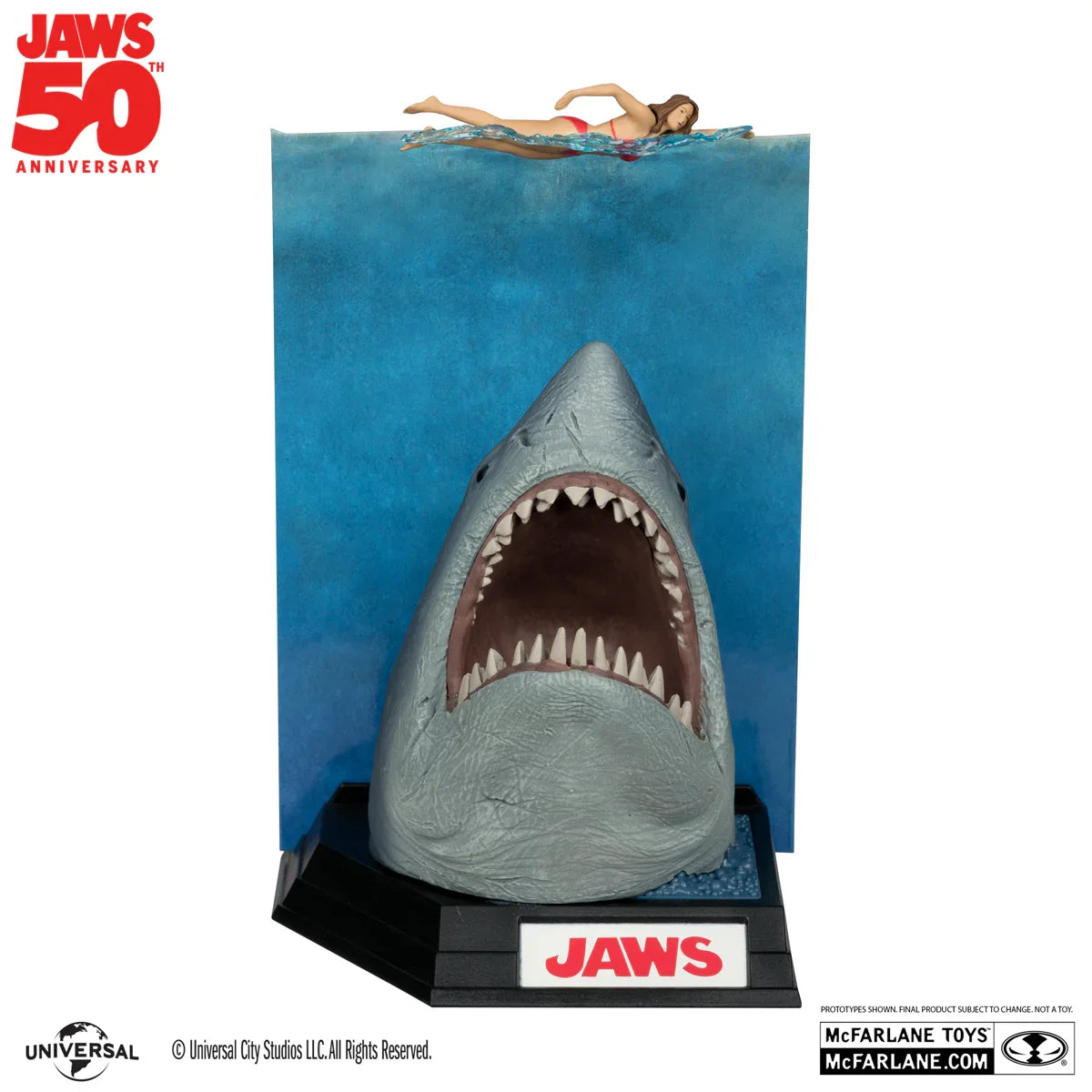 MCF14083 Movie Maniacs - Jaws 6" Figure - McFarlane Toys - Titan Pop Culture