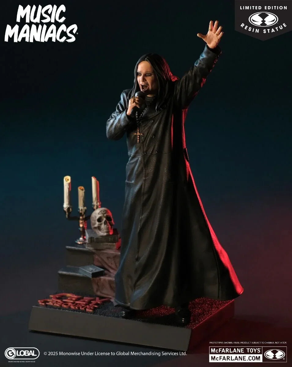 Ozzy Osbourne - Ozzy Osbourne Music Maniacs 1:10 Resin Statue