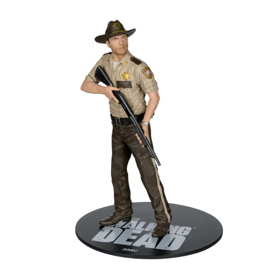 MCF14338 The Walking Dead - Rick Grimes (Season 1) 1:8 Scale Figure - McFarlane Toys - Titan Pop Culture