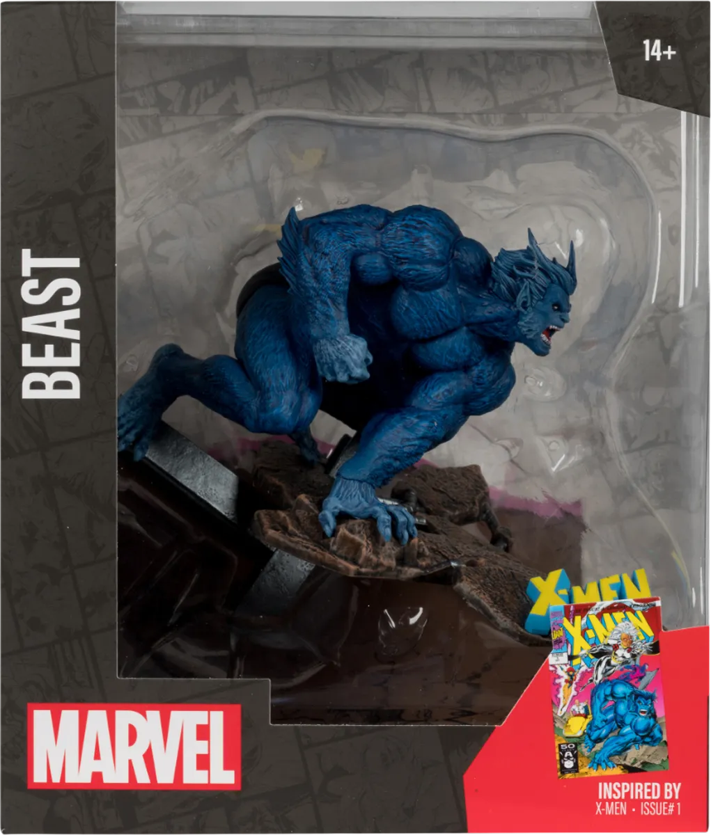 MCF14806 Marvel - Beast "X-Men 1" 1:10 Scale Posed Figure - McFarlane Toys - Titan Pop Culture