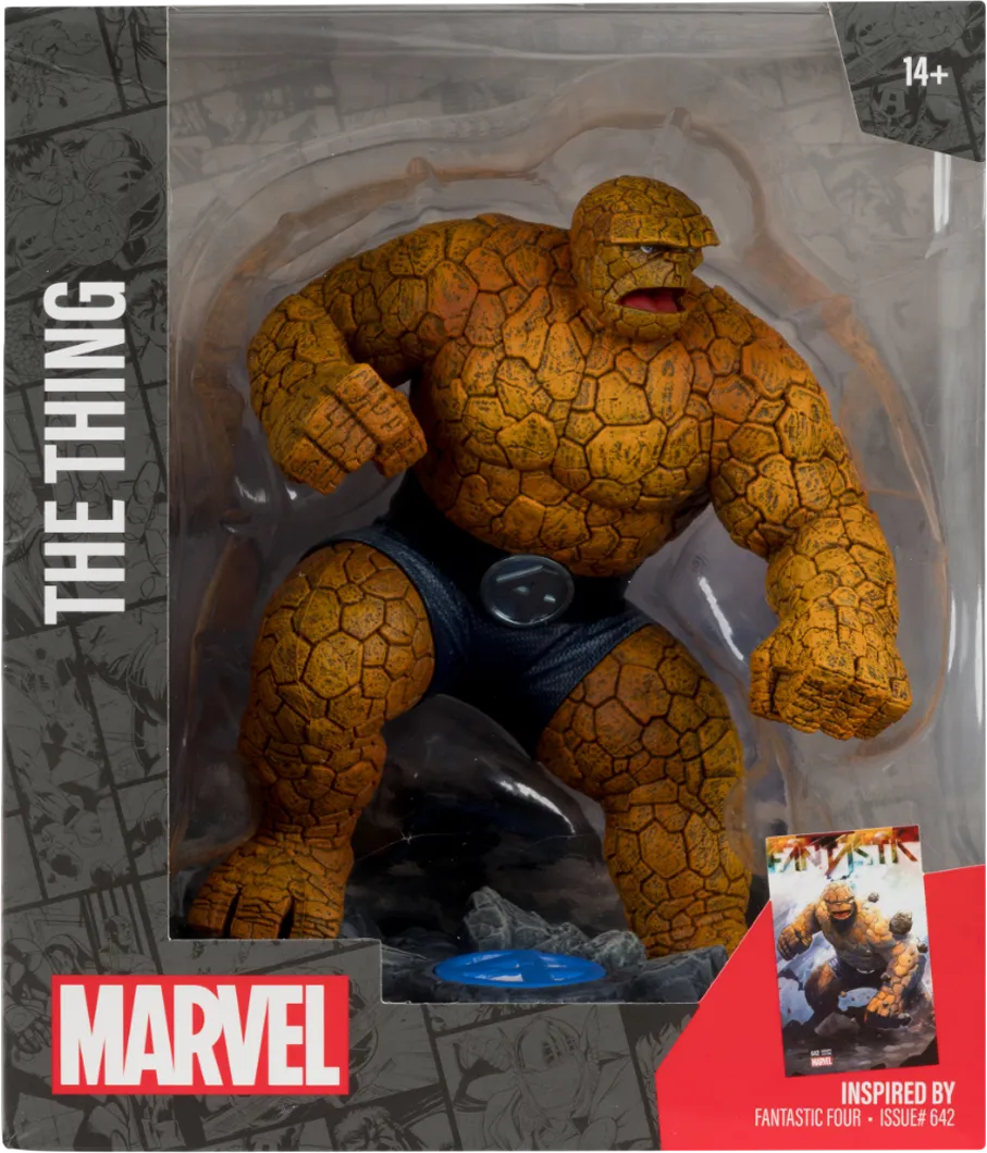 MCF14811 Marvel - The Thing "Fantastic Four #642" 1:10 Scale Posed Figure - McFarlane Toys - Titan Pop Culture