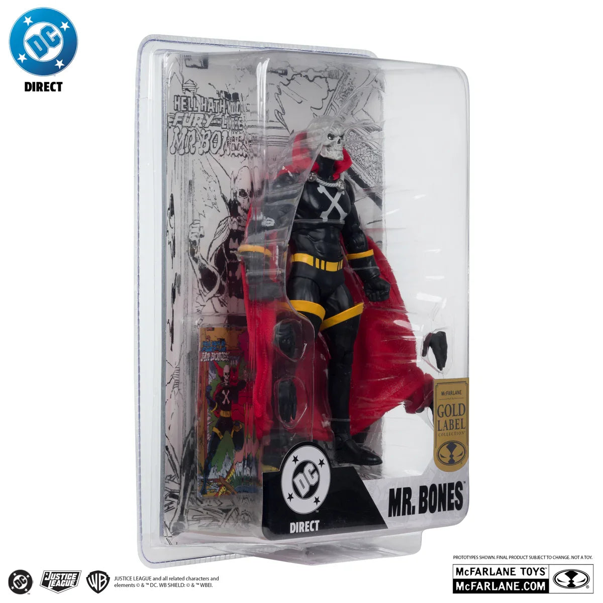 DC - Mr. Bones (Infinity Inc #16) Gold Label 7" Action Figure