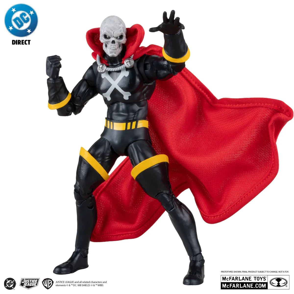 DC - Mr. Bones (Infinity Inc #16) Gold Label 7" Action Figure