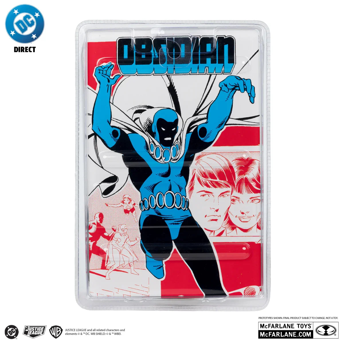 DC Comics -  Obsidian (Infinity Inc #16) Gold Label 7" Action Figure