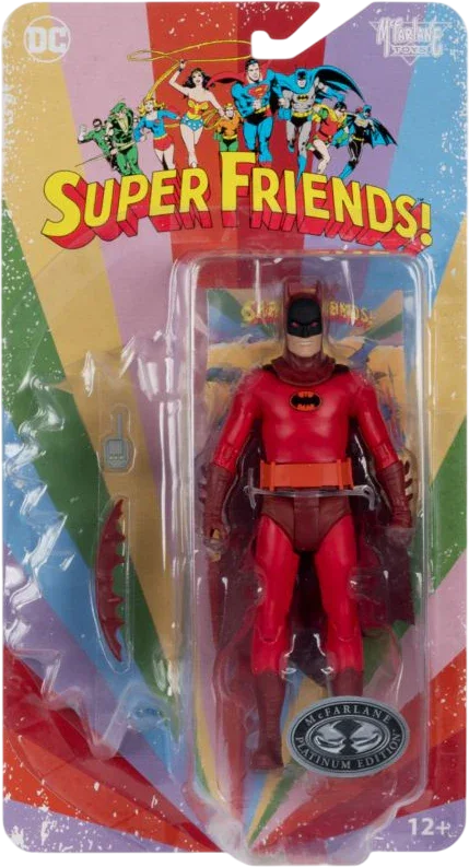 DC - Super Friends Batman (Universe of Evil) 6" Retro Figure [Chase Version]