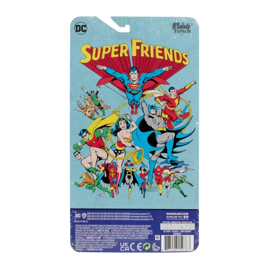 DC - Super Friends Batman (Universe of Evil) 6" Retro Figure [Chase Version]