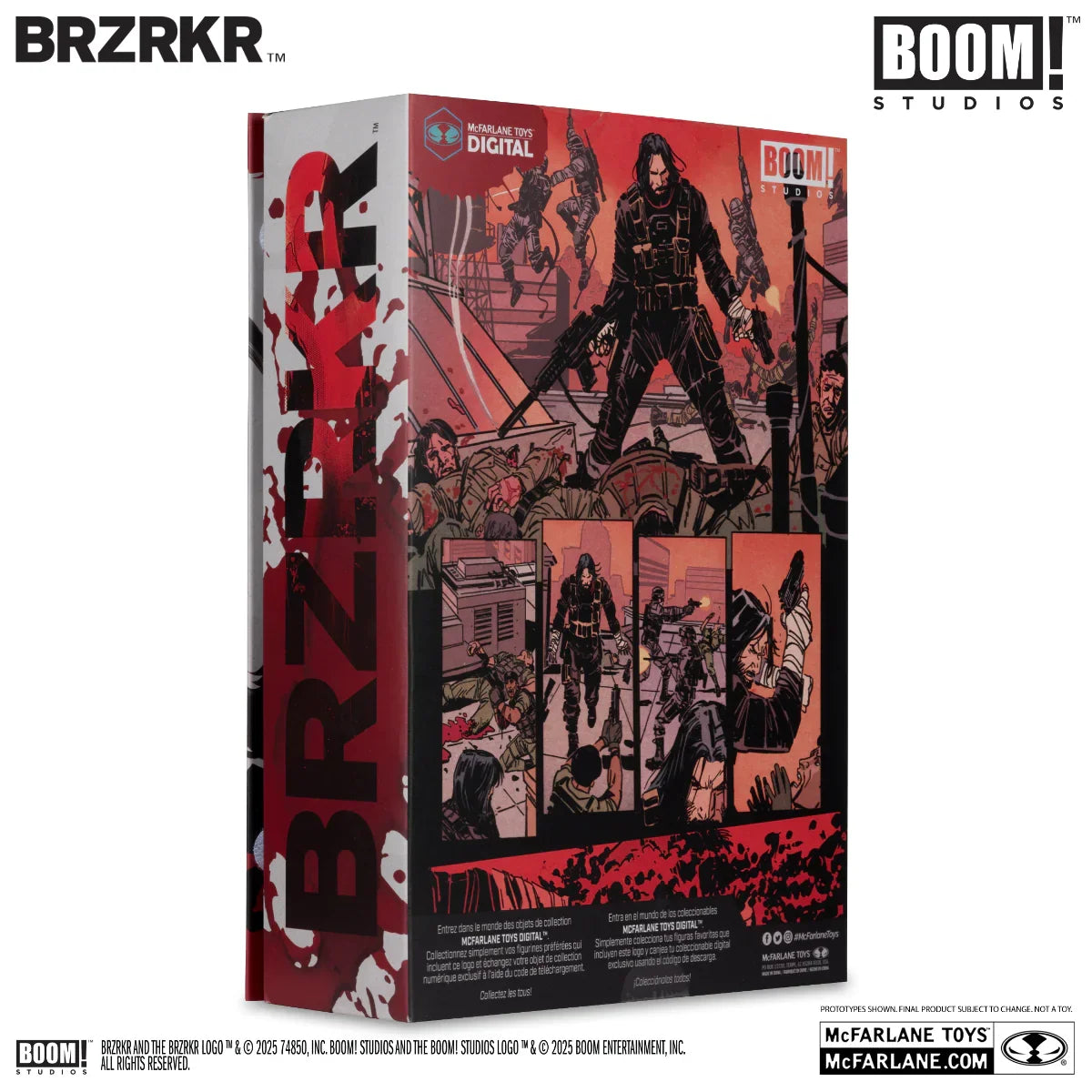 MCF16561 Brzrkr - B (Mcfarlane Digital) 7" Figure - McFarlane Toys - Titan Pop Culture