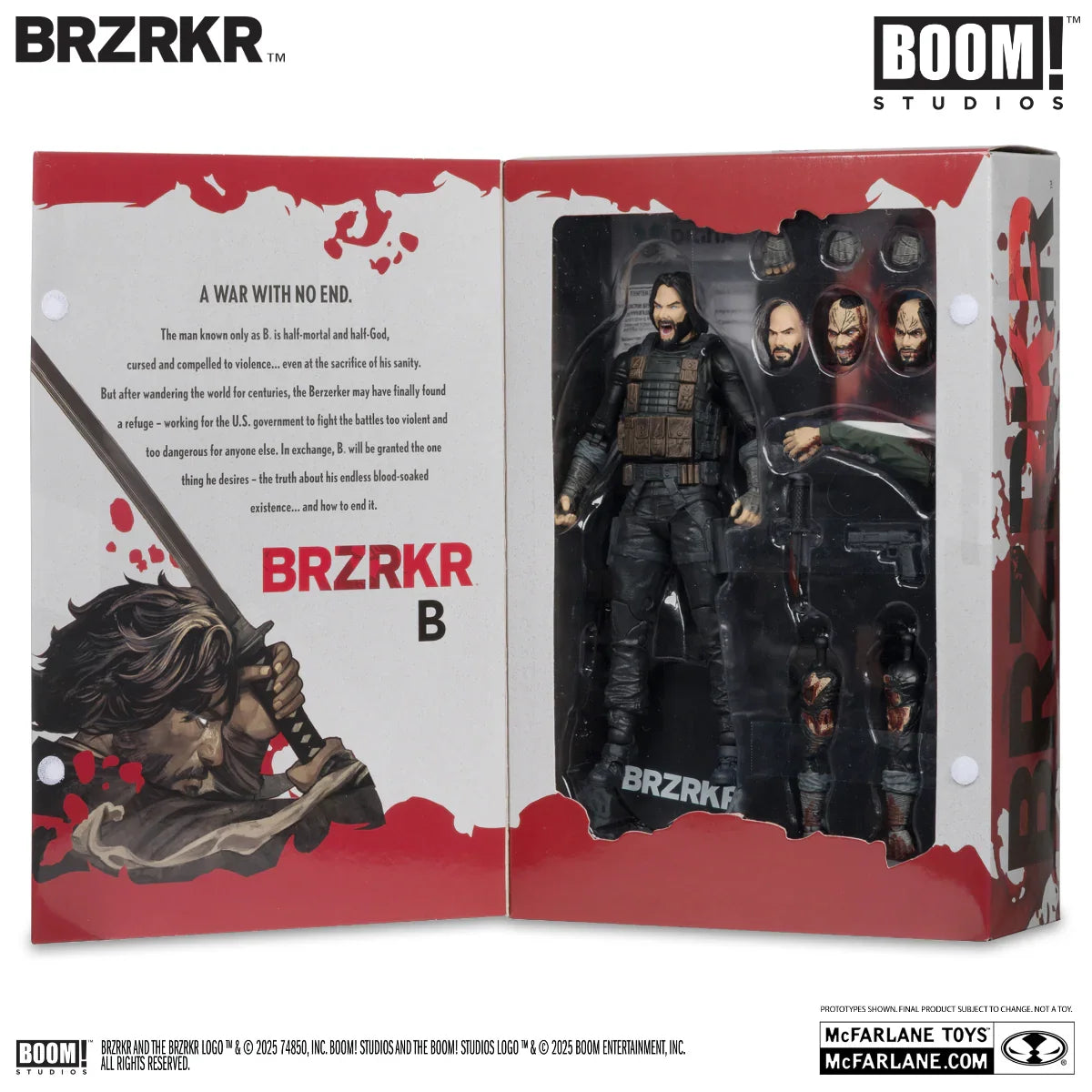 MCF16561 Brzrkr - B (Mcfarlane Digital) 7" Figure - McFarlane Toys - Titan Pop Culture