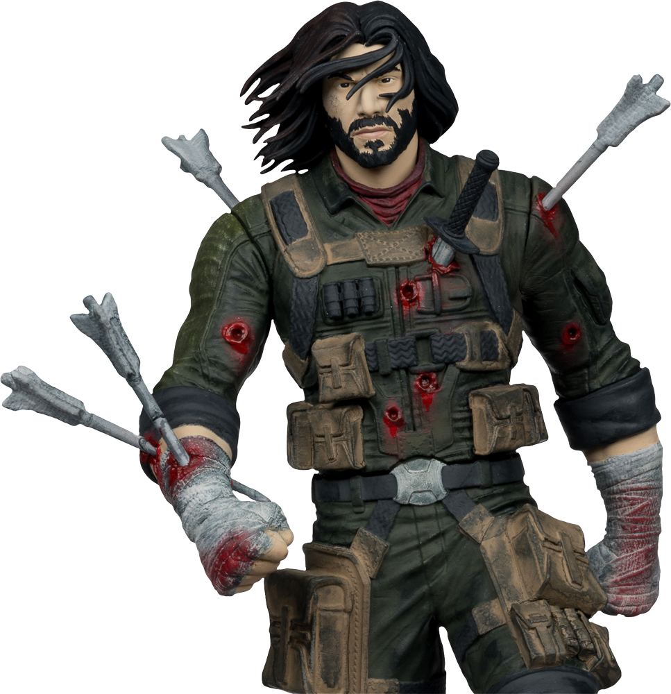 Brzrkr - B Resin Statue