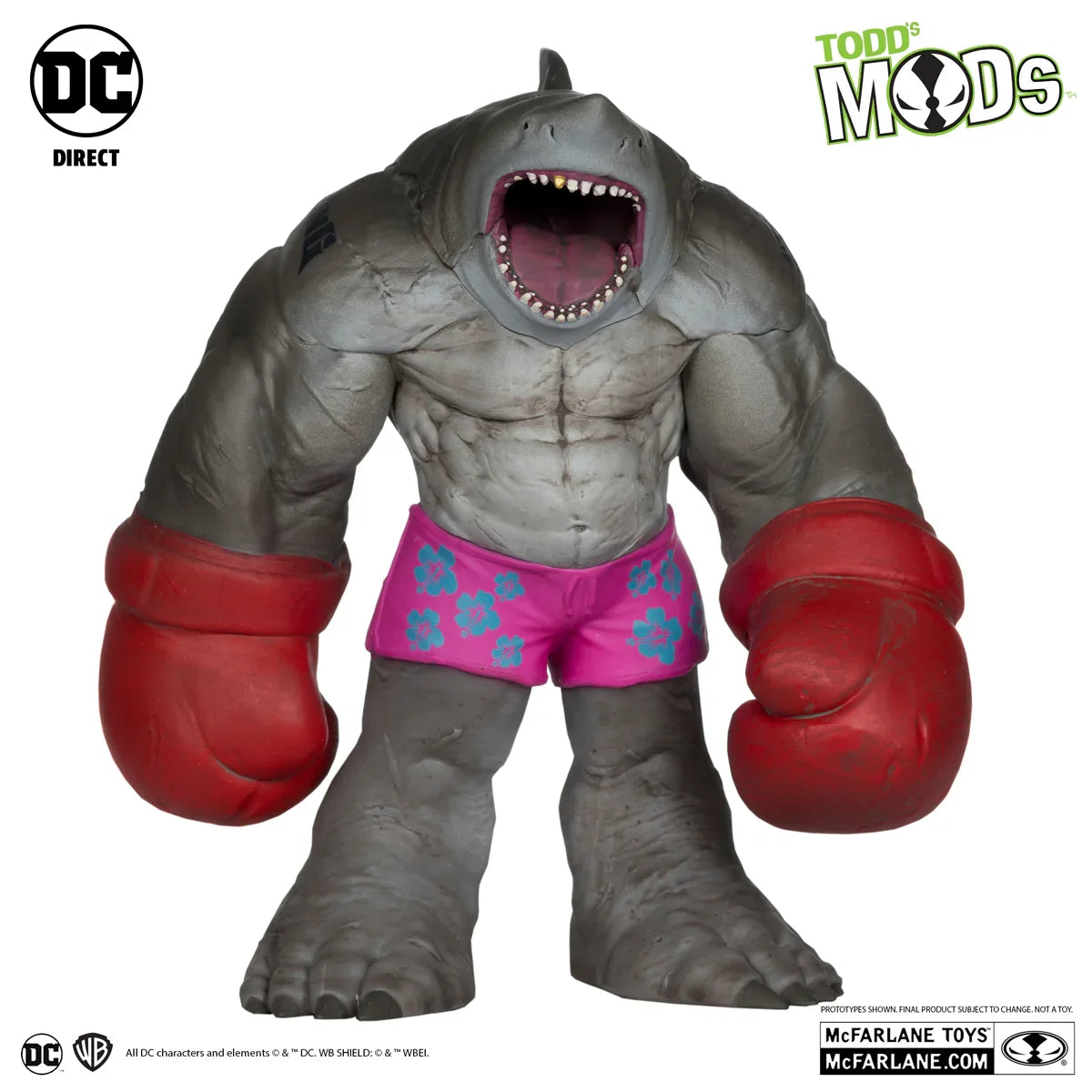 Figura de vinilo coleccionable de King Shark de DC Comics