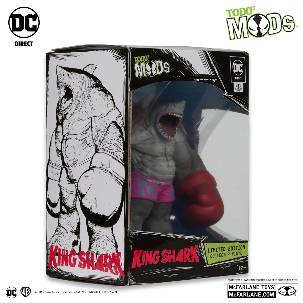 Figura de vinilo coleccionable de King Shark de DC Comics