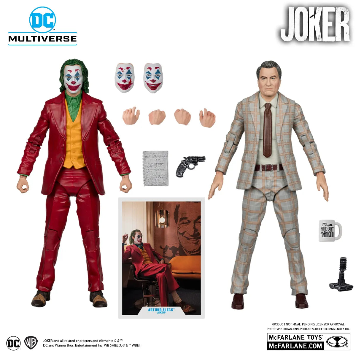MCF17333 The Joker - Live with Murray Franklin 7" Deluxe Figure - McFarlane Toys - Titan Pop Culture