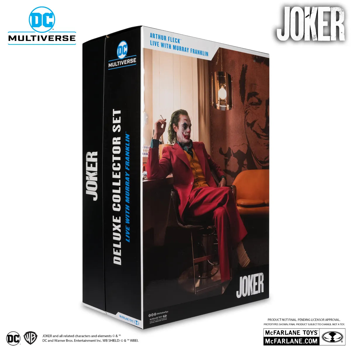 MCF17333 The Joker - Live with Murray Franklin 7" Deluxe Figure - McFarlane Toys - Titan Pop Culture