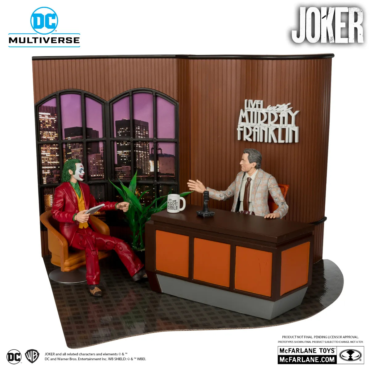 MCF17333 The Joker - Live with Murray Franklin 7" Deluxe Figure - McFarlane Toys - Titan Pop Culture