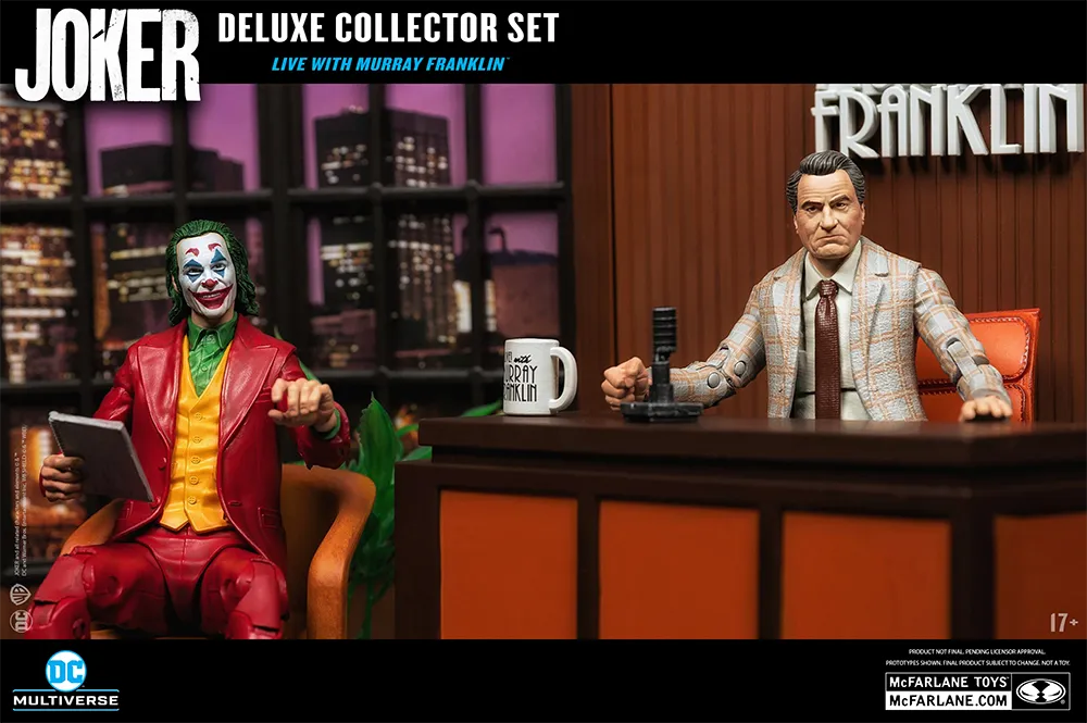 MCF17333 The Joker - Live with Murray Franklin 7" Deluxe Figure - McFarlane Toys - Titan Pop Culture