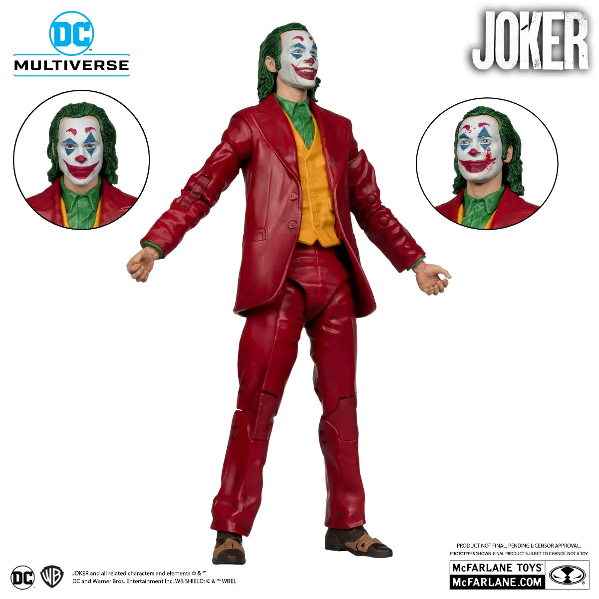 MCF17333 The Joker - Live with Murray Franklin 7" Deluxe Figure - McFarlane Toys - Titan Pop Culture