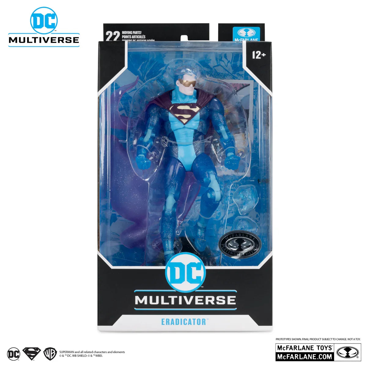 MCF17408-CHASE DC Multiverse - Eradicator "Return Of Superman" (Chase Version) 7" Figure - McFarlane Toys - Titan Pop Culture