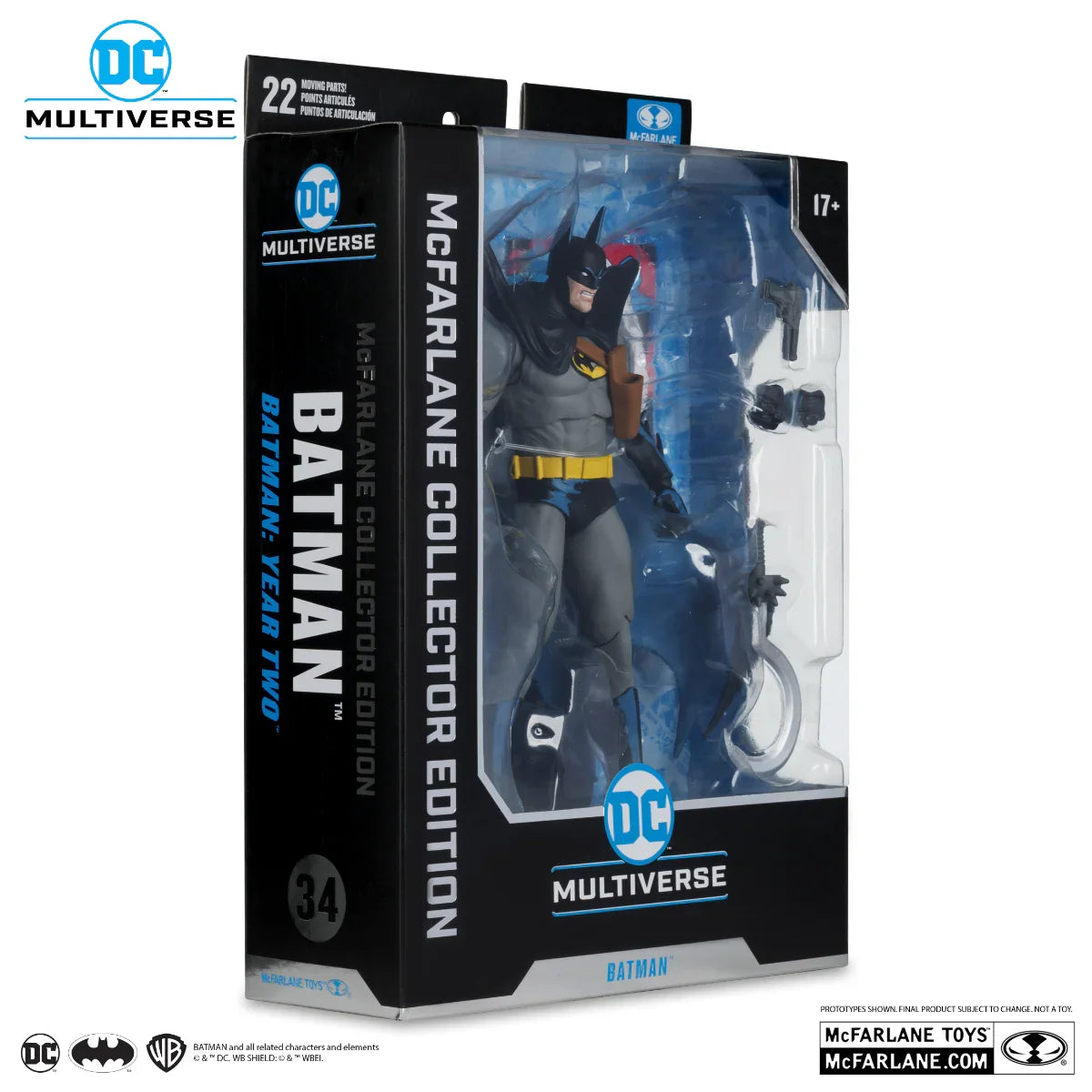 MCF17418 DC Comics - Batman (Batman: Year Two) Version 2 Mcfarlane Collector Edition 7" Figure - McFarlane Toys - Titan Pop Culture