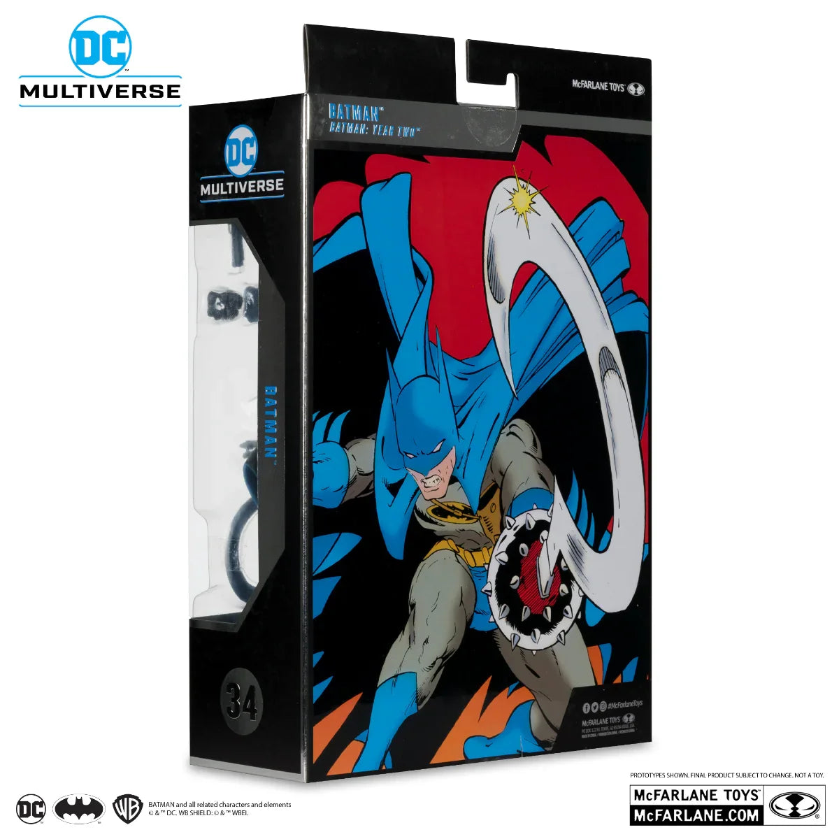 MCF17418 DC Comics - Batman (Batman: Year Two) Version 2 Mcfarlane Collector Edition 7" Figure - McFarlane Toys - Titan Pop Culture