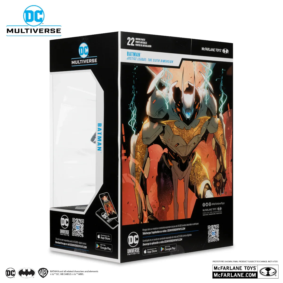 MCF17497 DC Comics - Batman Final Suit (Justice League: Sixth Dimension) Megafig - McFarlane Toys - Titan Pop Culture