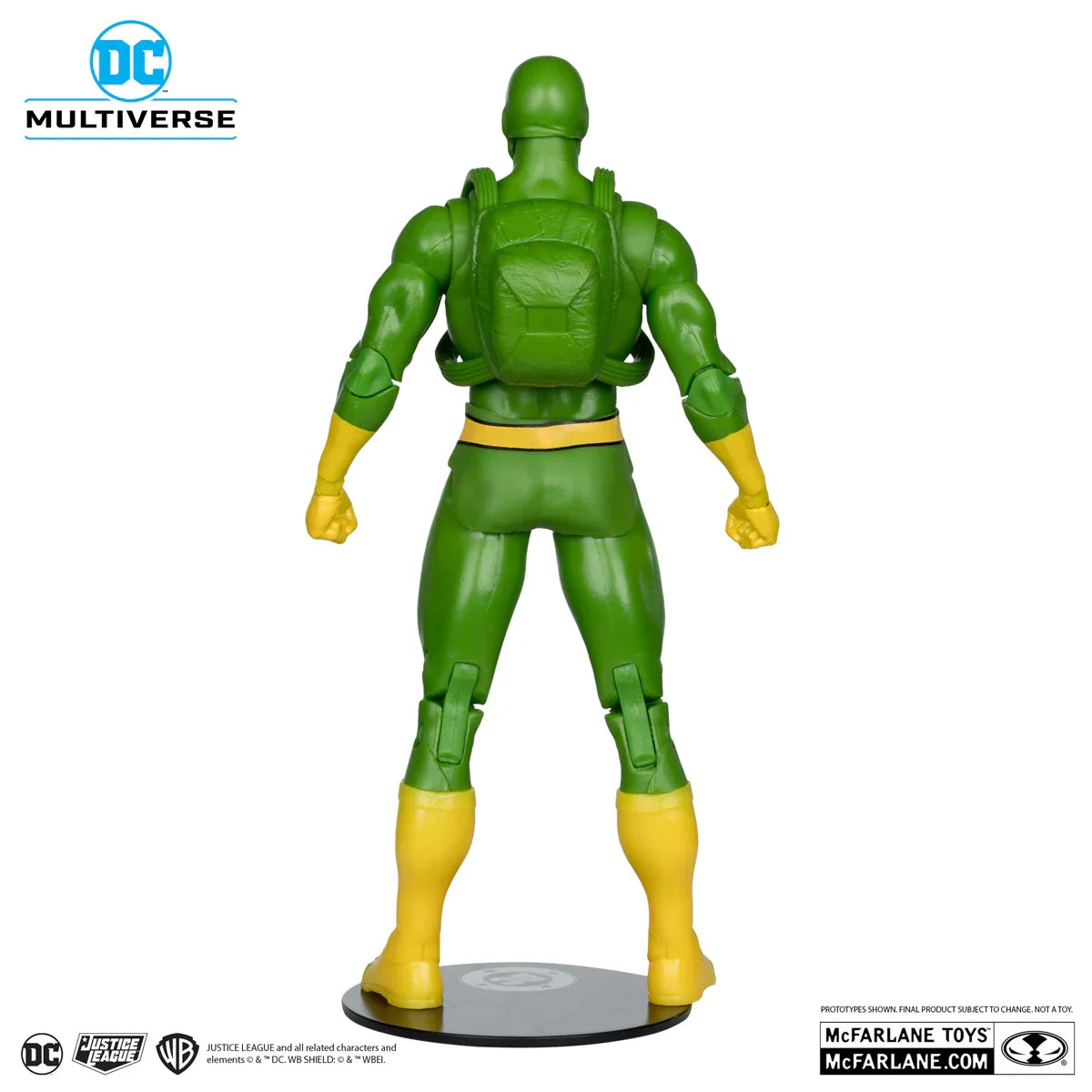 Figura de acción de 18 cm de DC - Edición Coleccionista de El Hombre Cometa [Etiqueta Dorada]