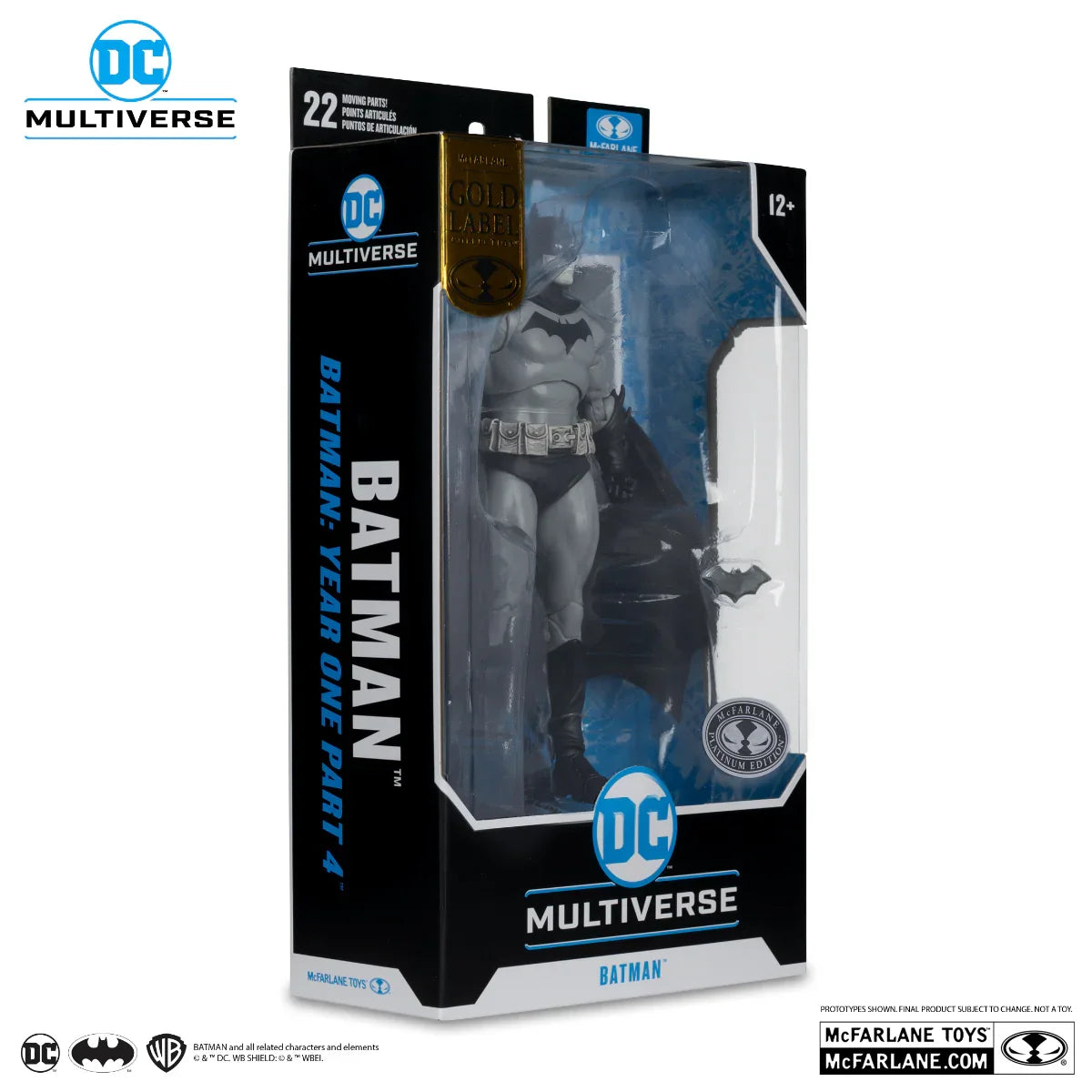 DC Multiverse - Batman "Batman: Year One" Gold Label (Chase Version) 7" Figure